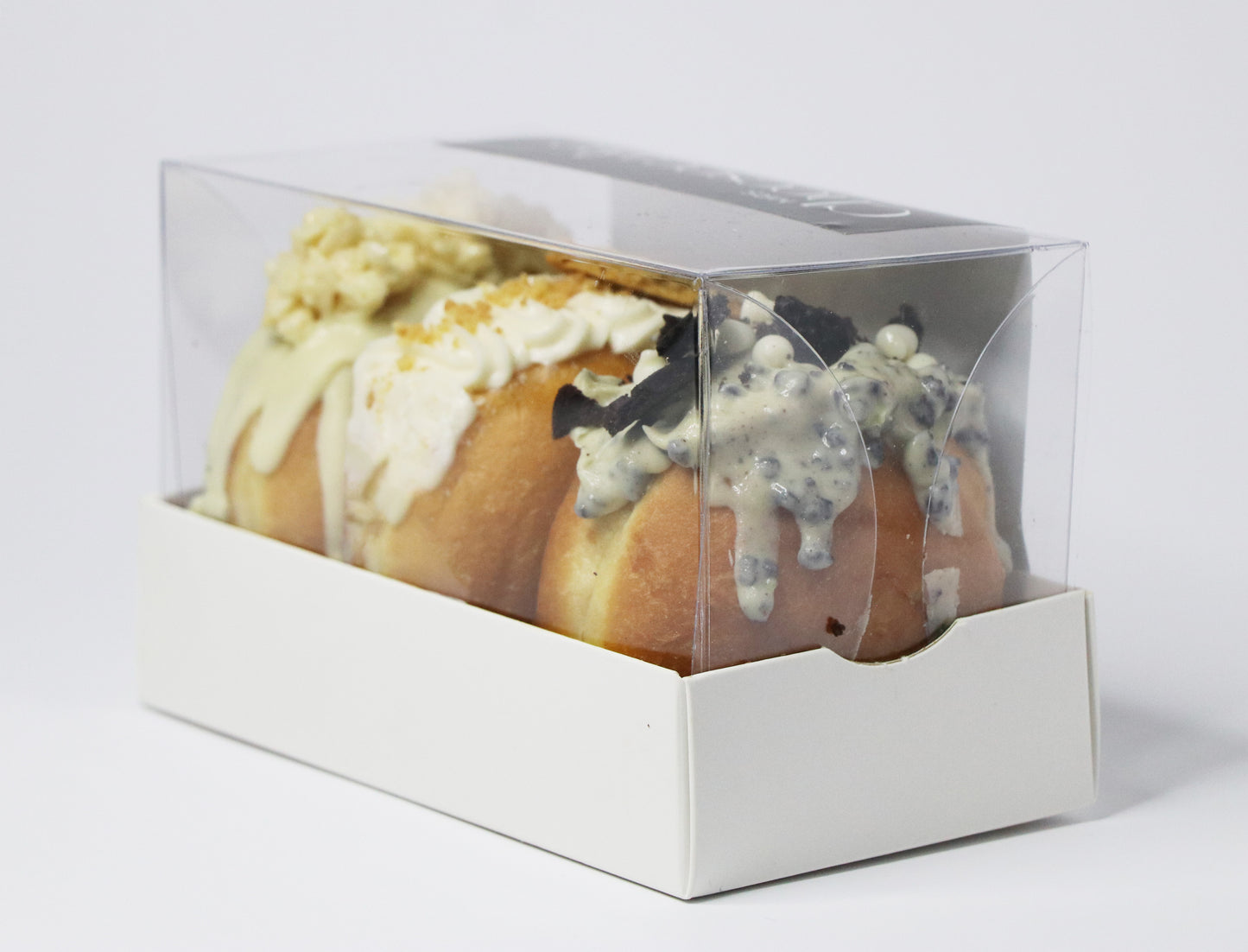 The White Combo- 3 Donuts