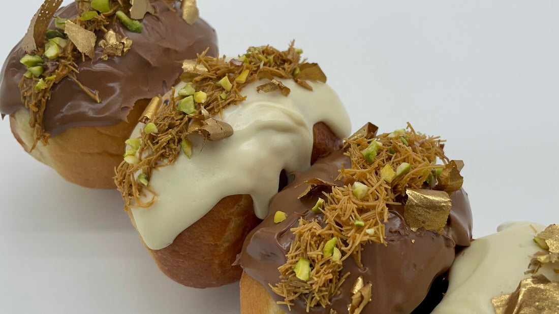A New Level of Donuts in Jerusalem: The Dubai 24K Donut by Mrs. Cheesecake